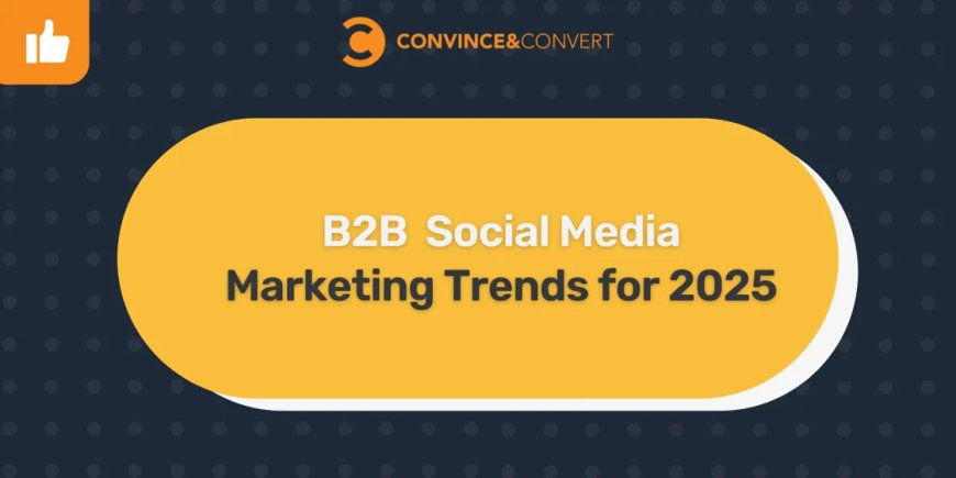 B2B Social Media Marketing Trends for 2025