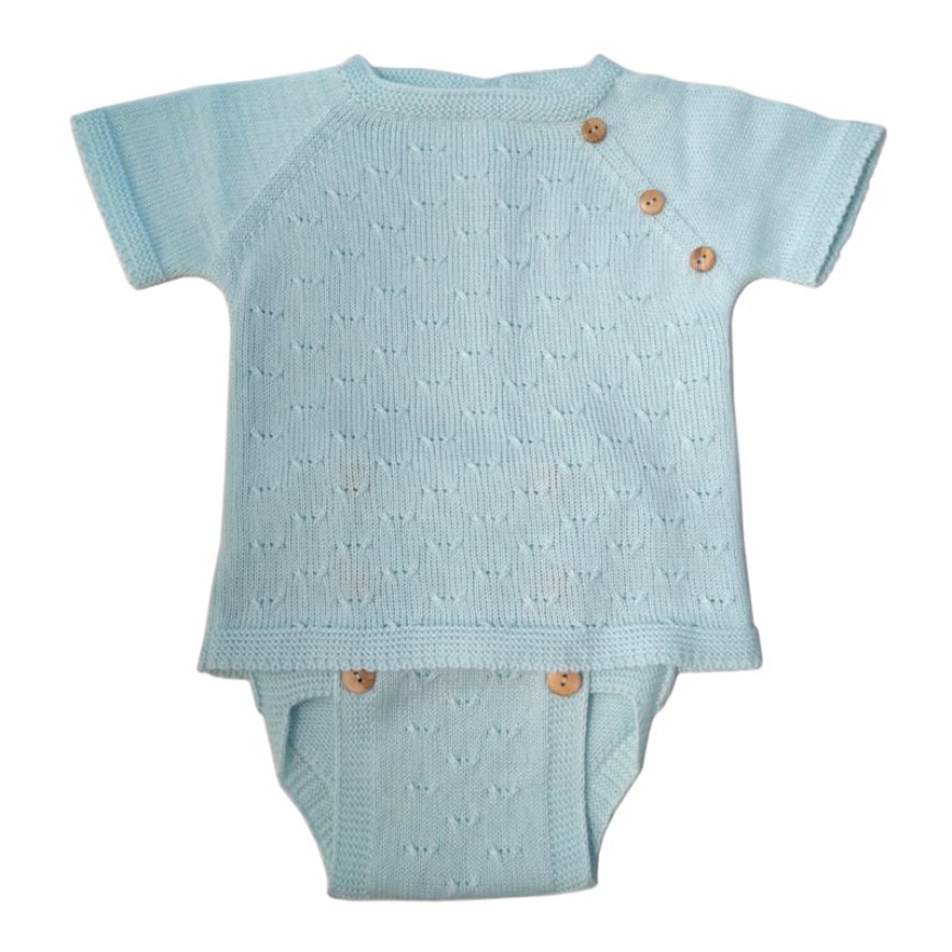 Baby set in mint color