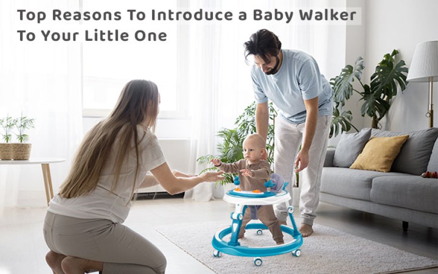 Top Reasons to Introduce a Baby Walker to Your Little One